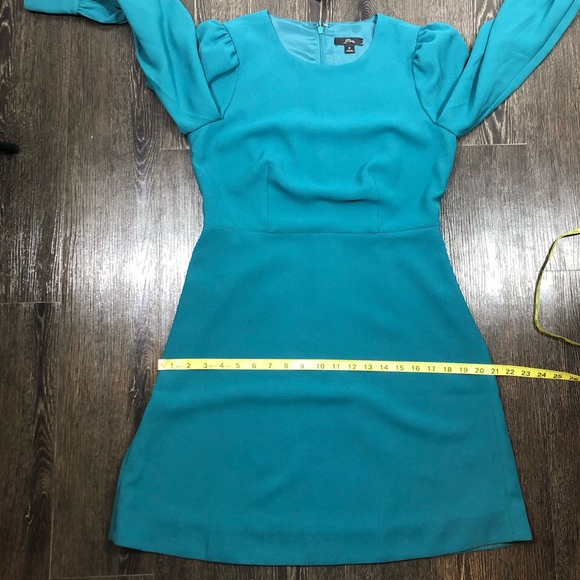 J. Crew Teal Long Sleeve Dress - Picture 10 of 13